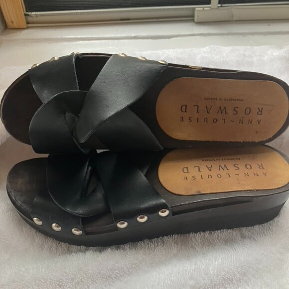 Crazy beautiful/comfortable BOHO Ann Louise Roswald Sandals size 37 Sweden - Picture 1 of 3